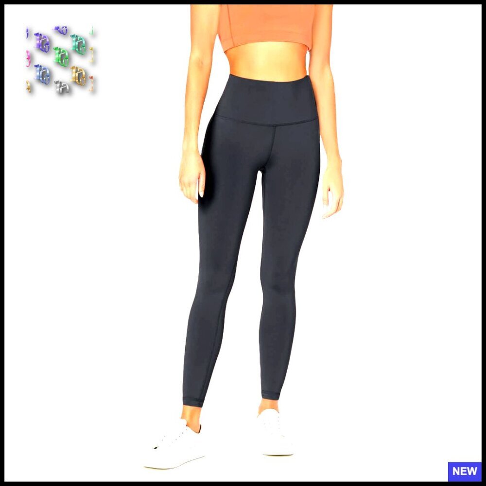 High Rise Fitness Leggings Classic Fit Sculpting Activewear Full Length